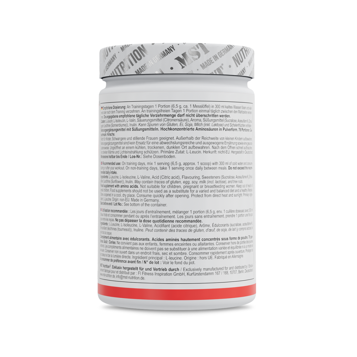 BCAA Zero 500 g Cherry