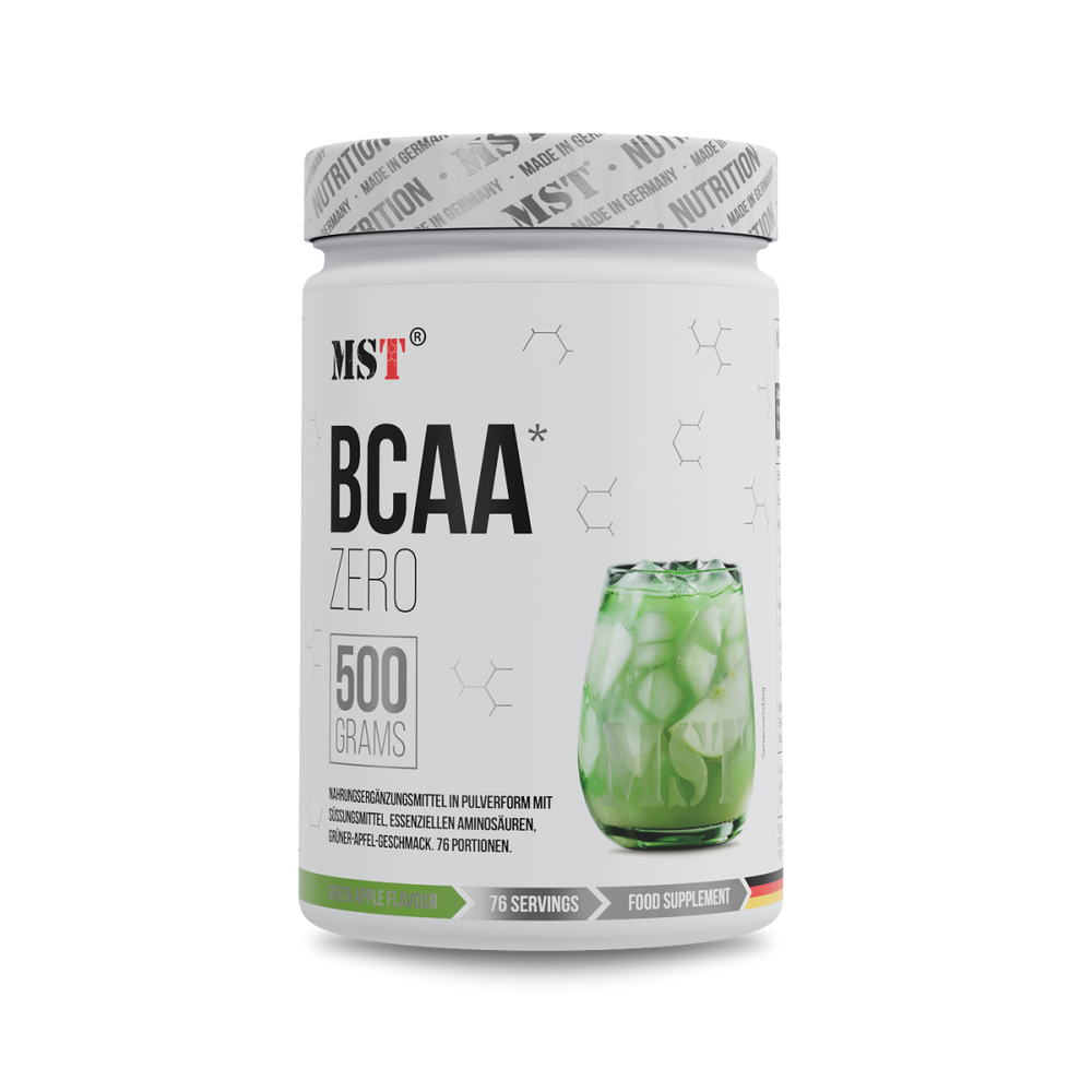 BCAA Zero 500 g Green Apple