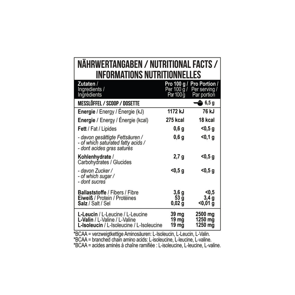 BCAA Zero 500 g Green Apple