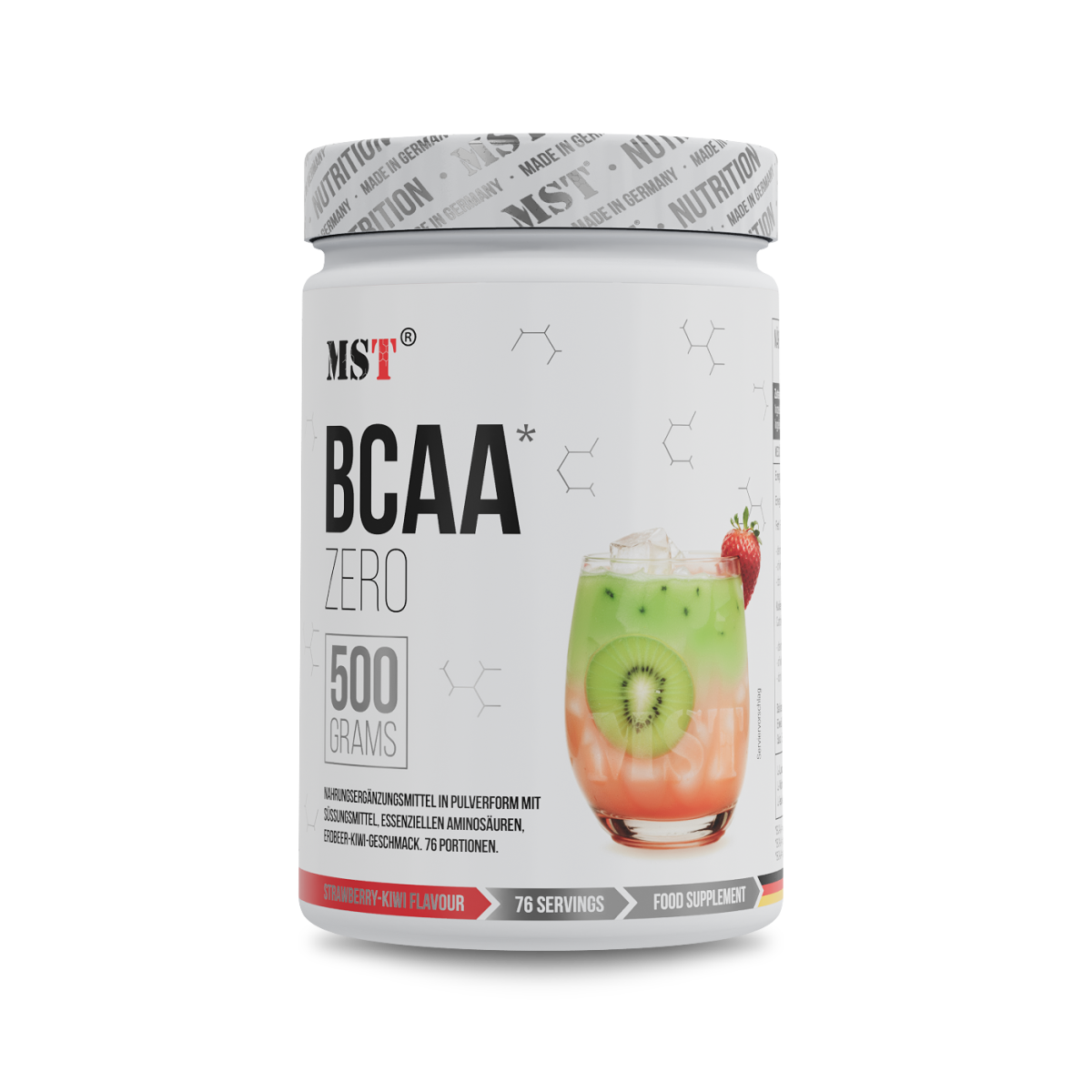BCAA Zero 500 g Strawberry kiwi