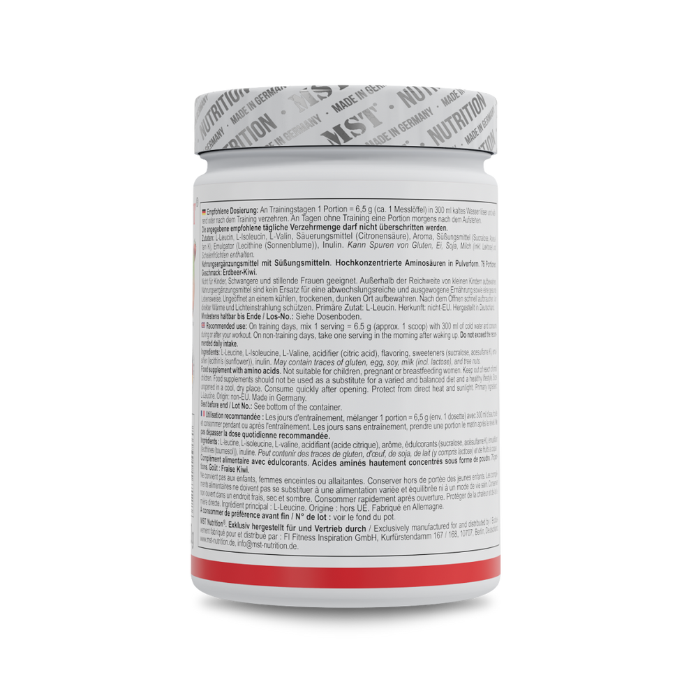 BCAA Zero 500 g Strawberry kiwi