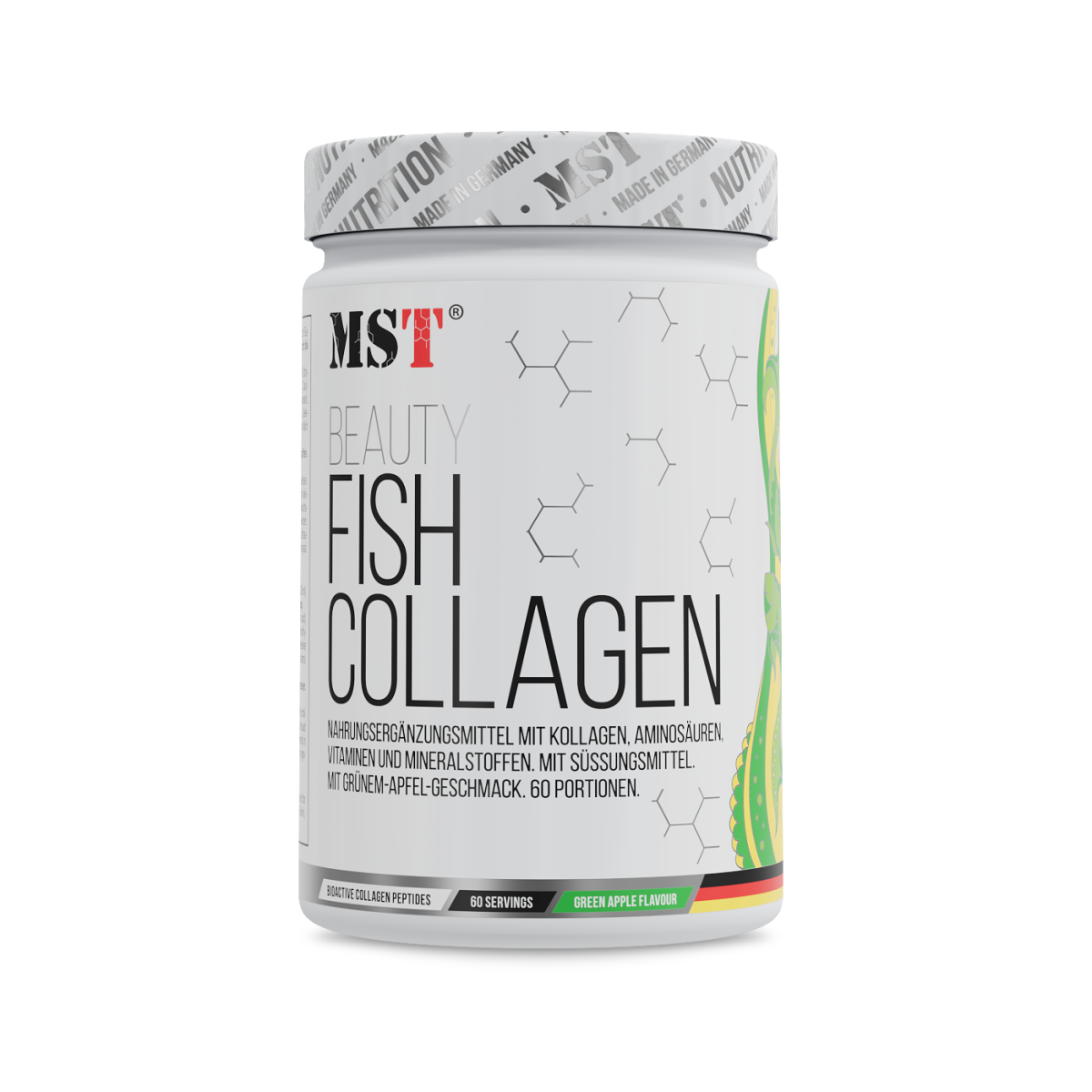 Beauty Fish Kollagen Verisol 450 g Green apple
