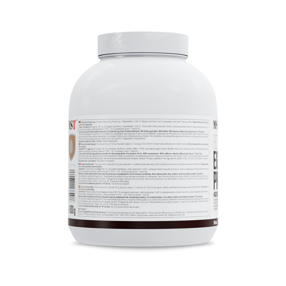 Best Egg Protein 1800 g Haselnuss Macchiato