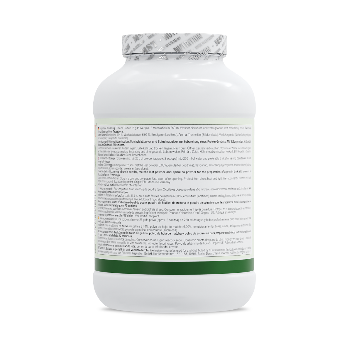 Best Egg Protein 1800 g Matcha Latte