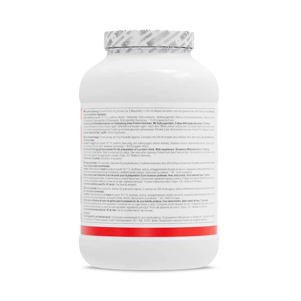 Best Egg Protein 1800 g Milkshake strawberry