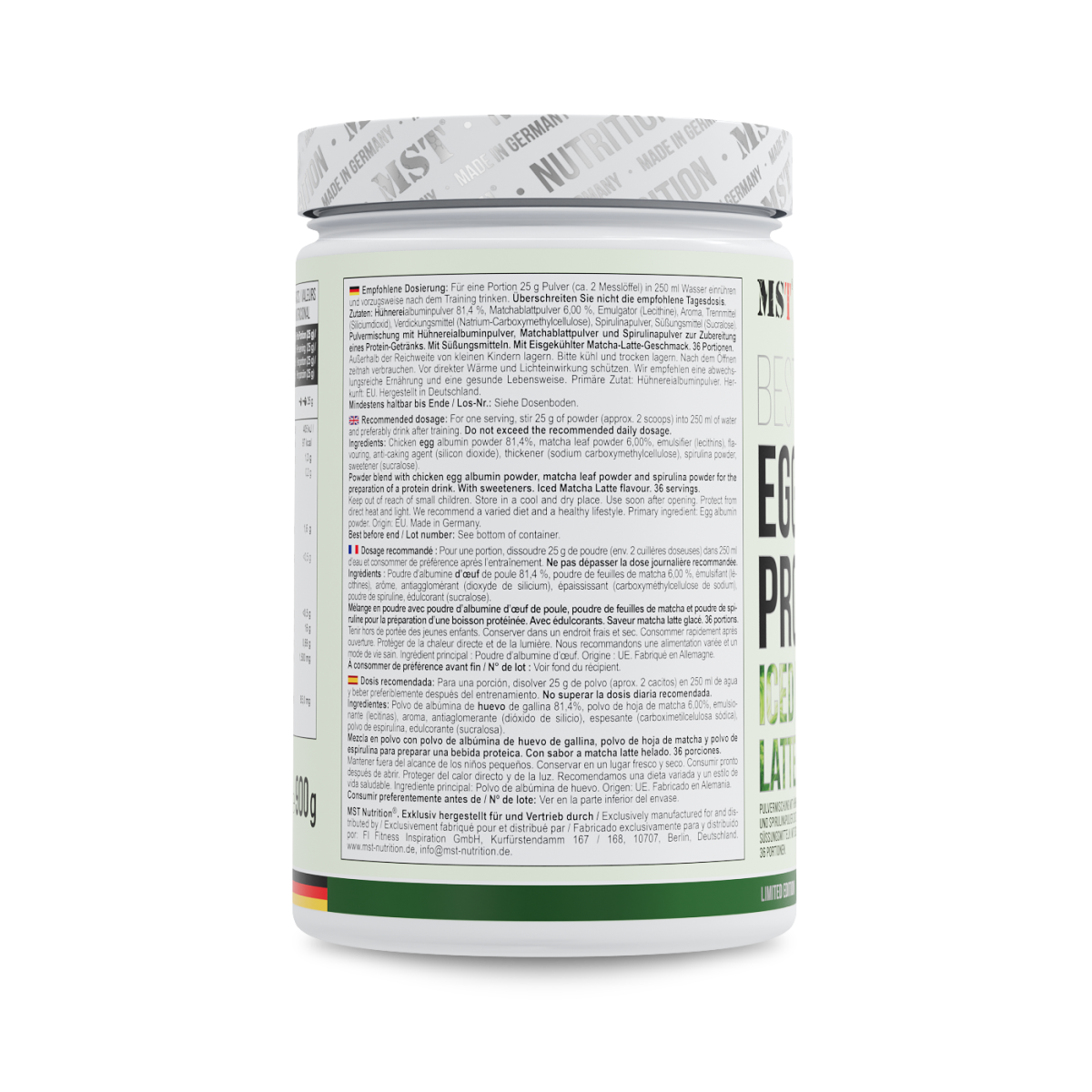 Best Egg Protein 900 g Matcha Latte