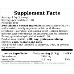 Beta-Alanin Powder - 180g - Wassermelone