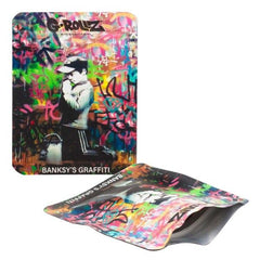 10x G-Rollz Alugrip, BANKSY Graffiti, 65 x 85mm
