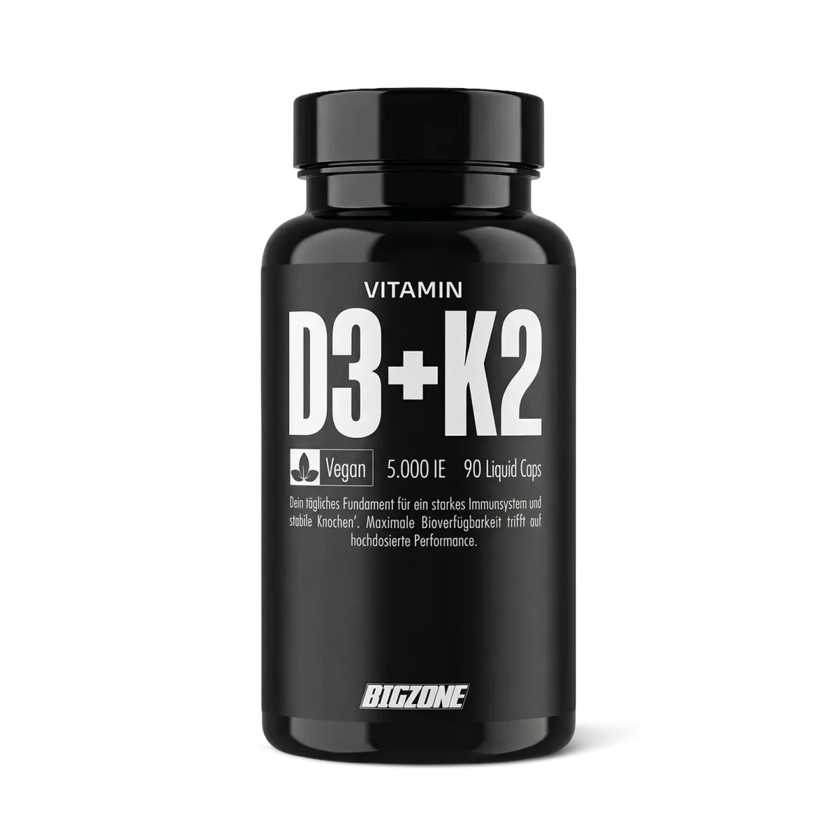 Big Zone Vitamin D3 + K2 90 Kapseln