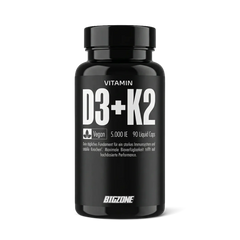 Big Zone Vitamin D3 + K2 90 Kapseln