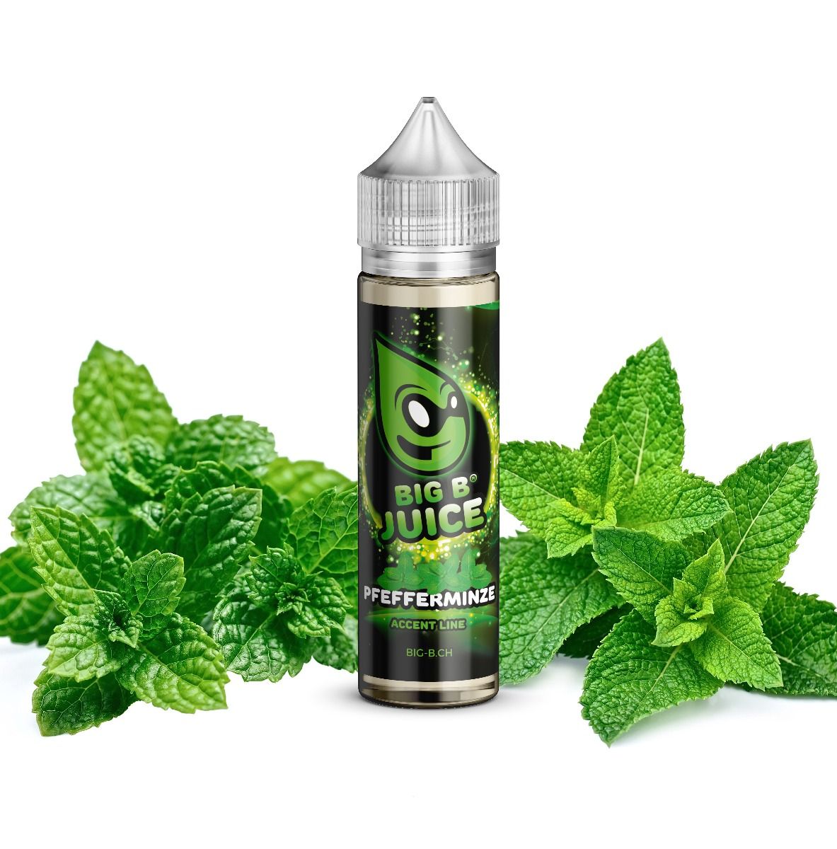 E-Liquid BIG B Juice Accent Line, Peppermint 50ml ''Shortfill''