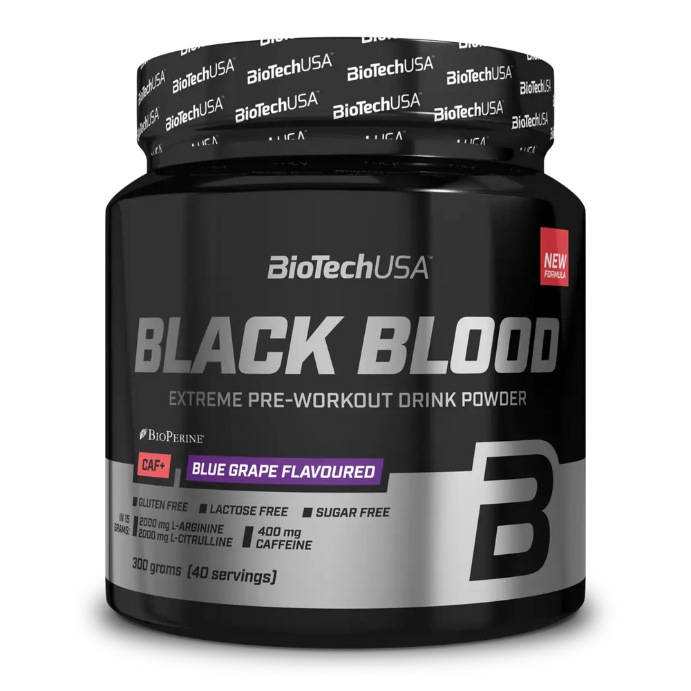 BioTech Black Blood CAF+ 300g (80 Serv.)