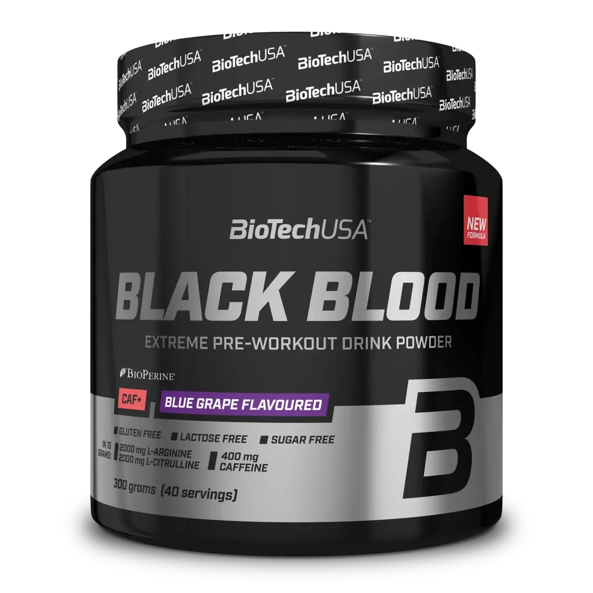 BioTech Black Blood CAF+ 300g (80 Serv.)
