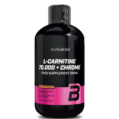 BioTech L-Carnitine + Chrome Liquid Concentrate 500ml