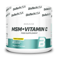 BioTech MSM + Vitamin C - 150g