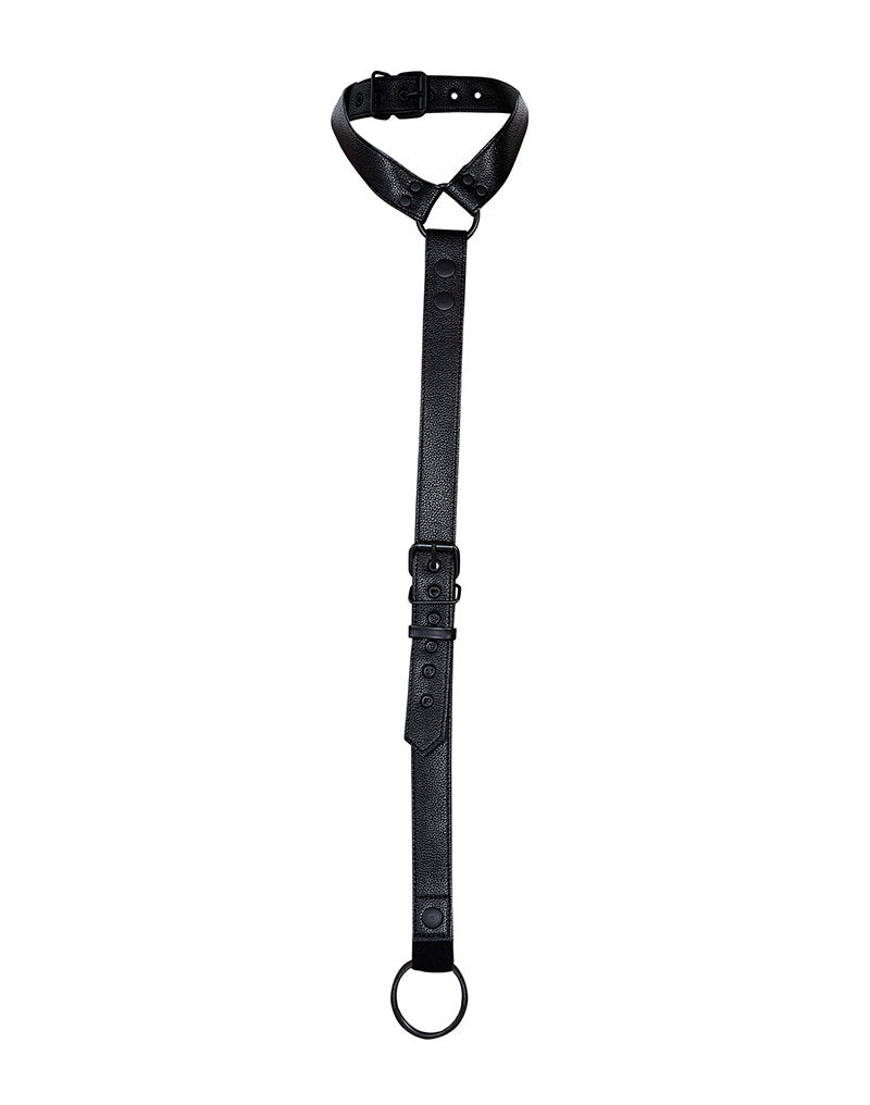 7: BL4CK by C4M - C-Ring Body Collar - Schwarz