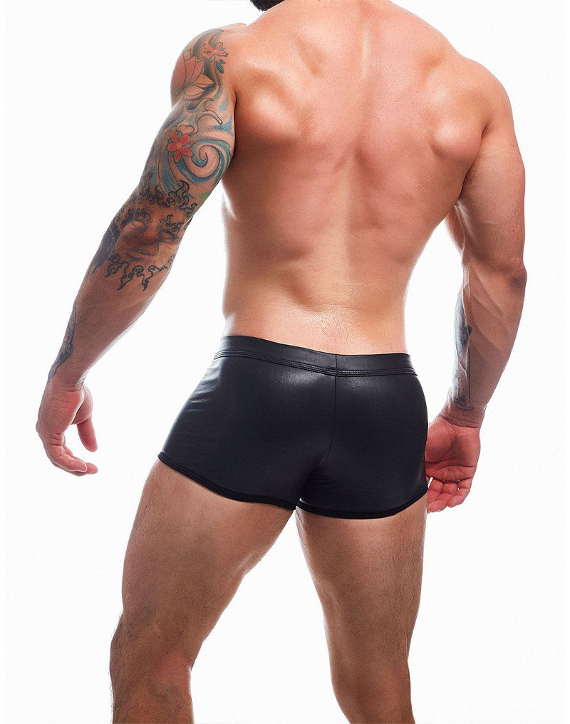 BL4CK by C4M - Peekaboo - Mini-Hose - Schwarz