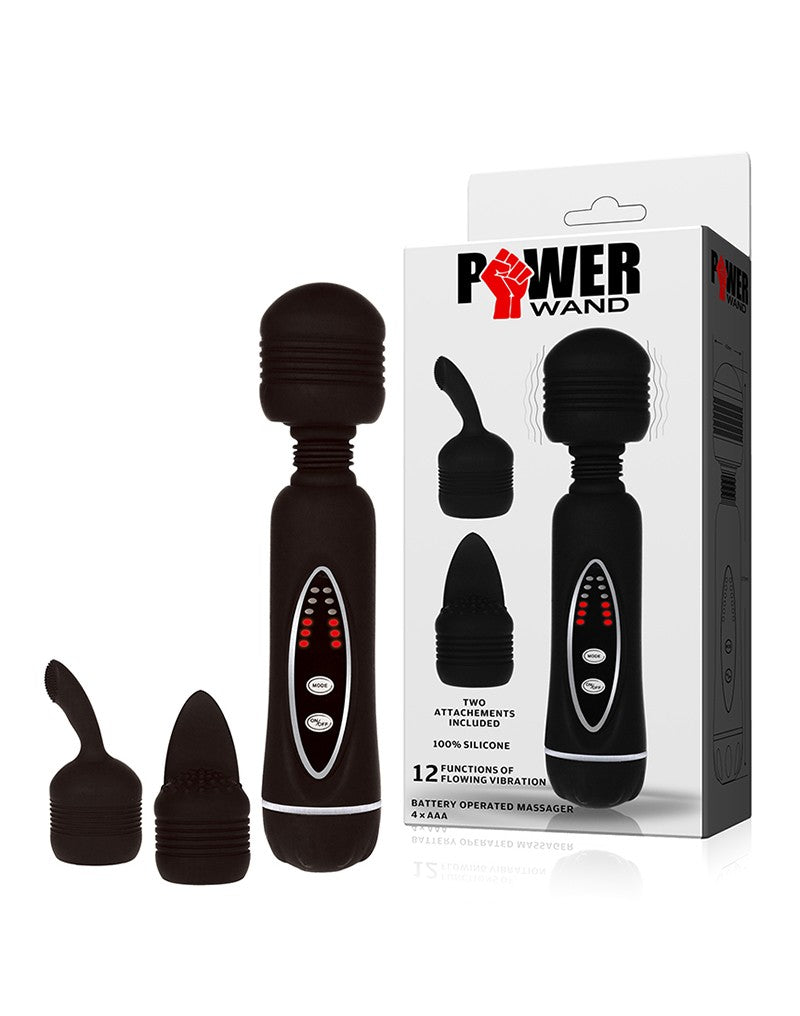 3: Black Power Wand with 2 Heads