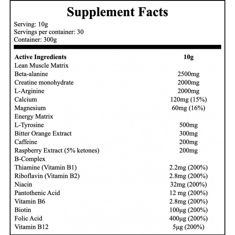 Black Wolf - 300g - Multifruit x6