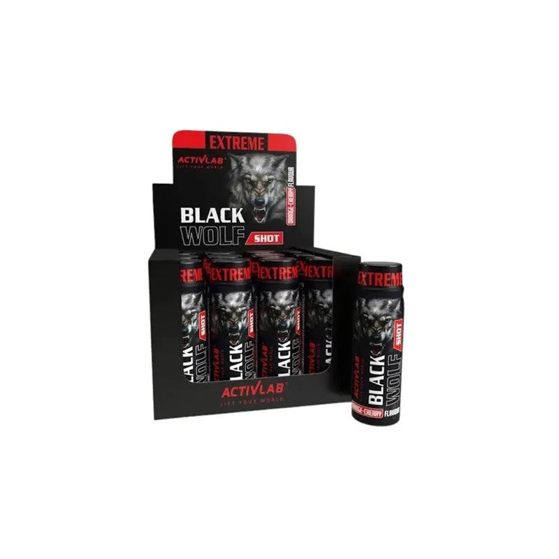Black WOLF Shot - 80ml - Forest Fruits x12