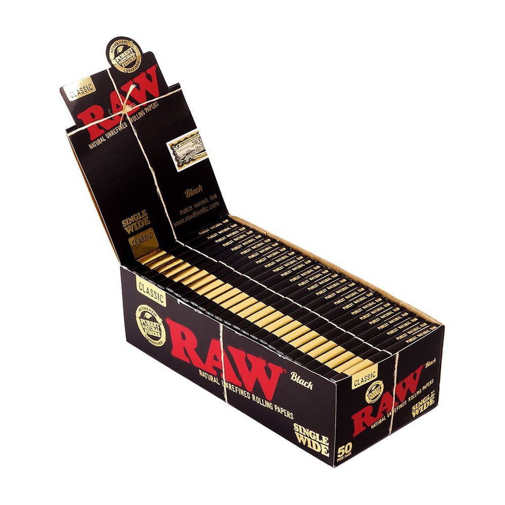 RAW Black Single Wide Double (24er) 