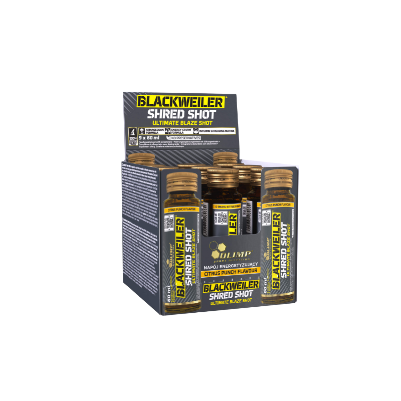Blackweiler Shred Shot Glasampulle SAFT - 60ml - Citrus Punch x9