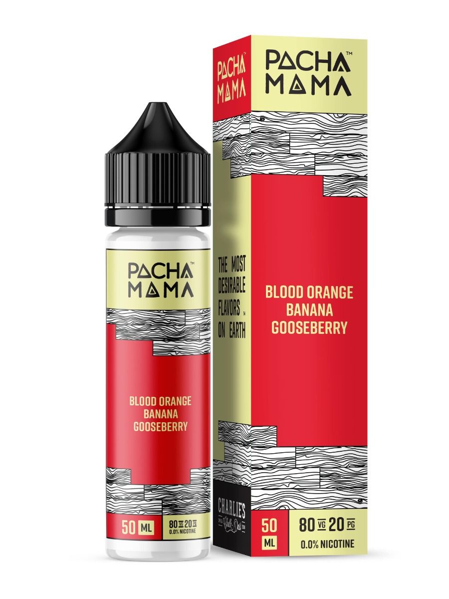 E-Liquid Pacha Mama - Blood Orange / Banana / Gooseberry - 50ml
