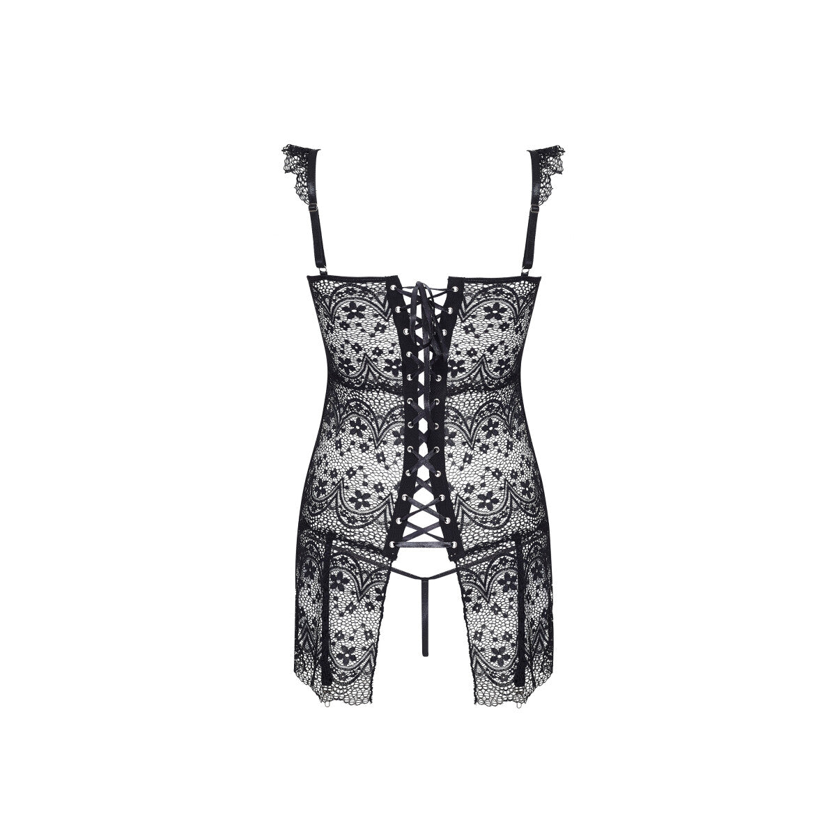 BN Alena corset & thong black