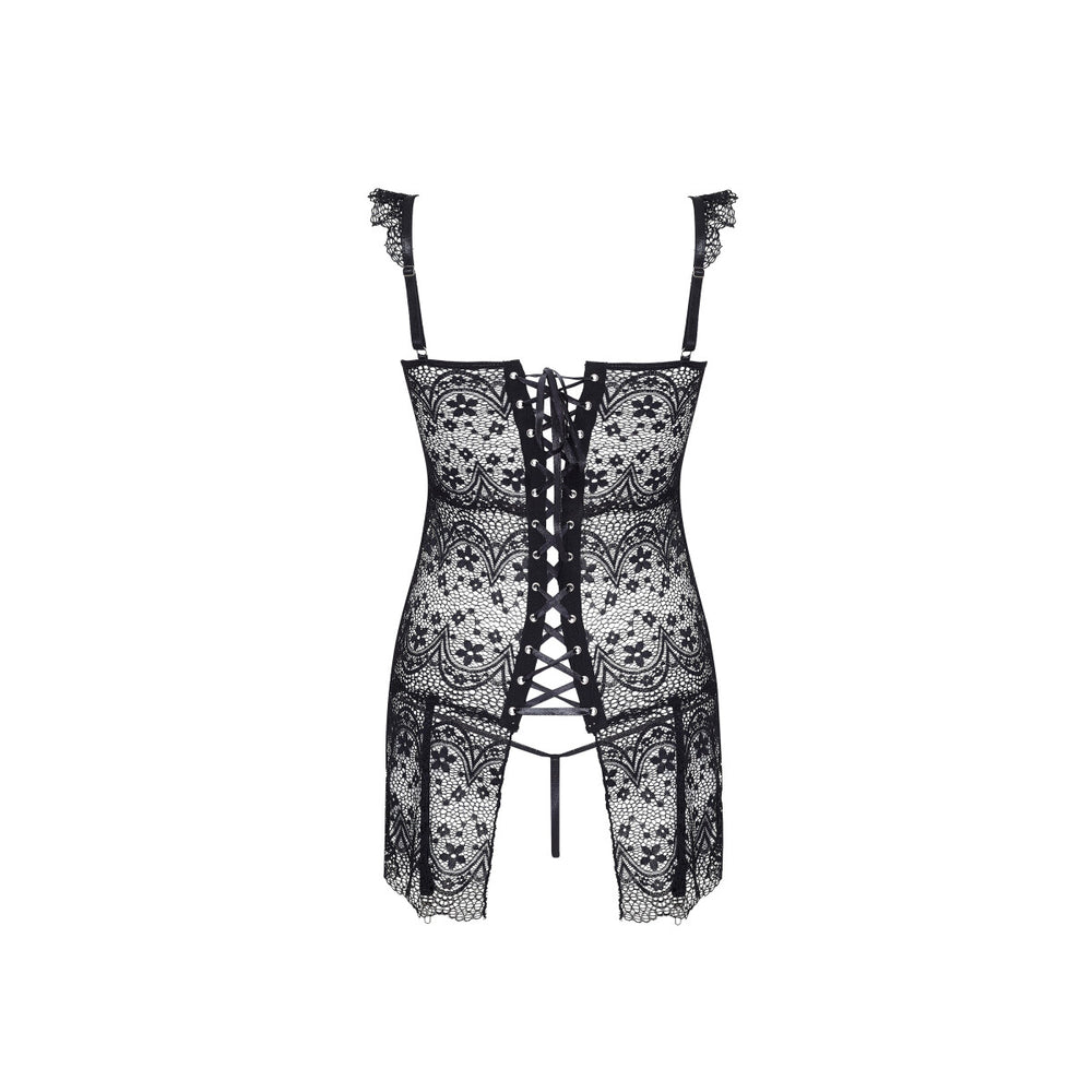 BN Alena corset & thong black