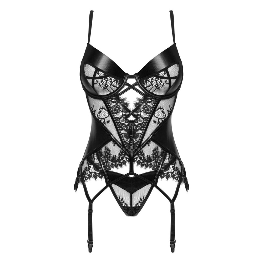 BN Leonela corset & thong black