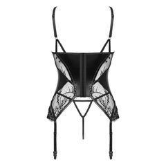 BN Leonela corset & thong black