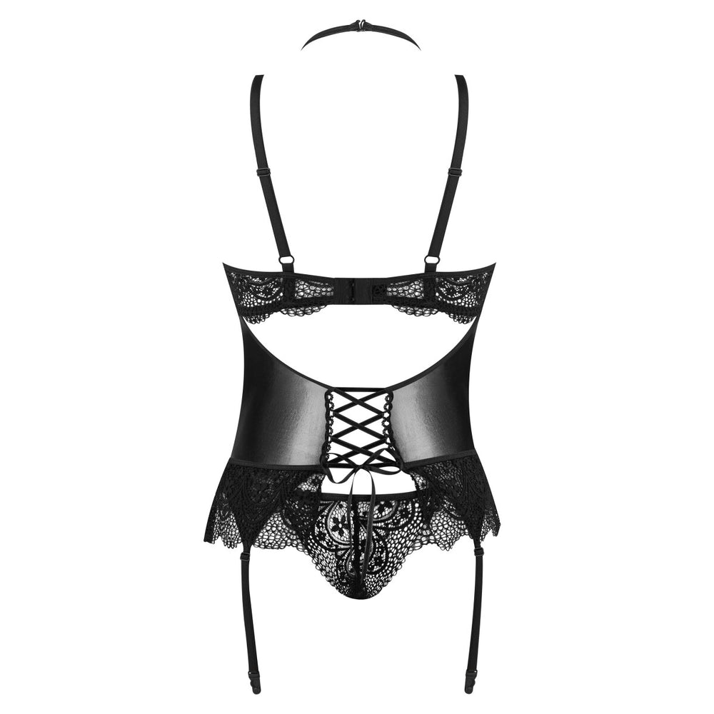 BN Noir Fantasy corset & thong black