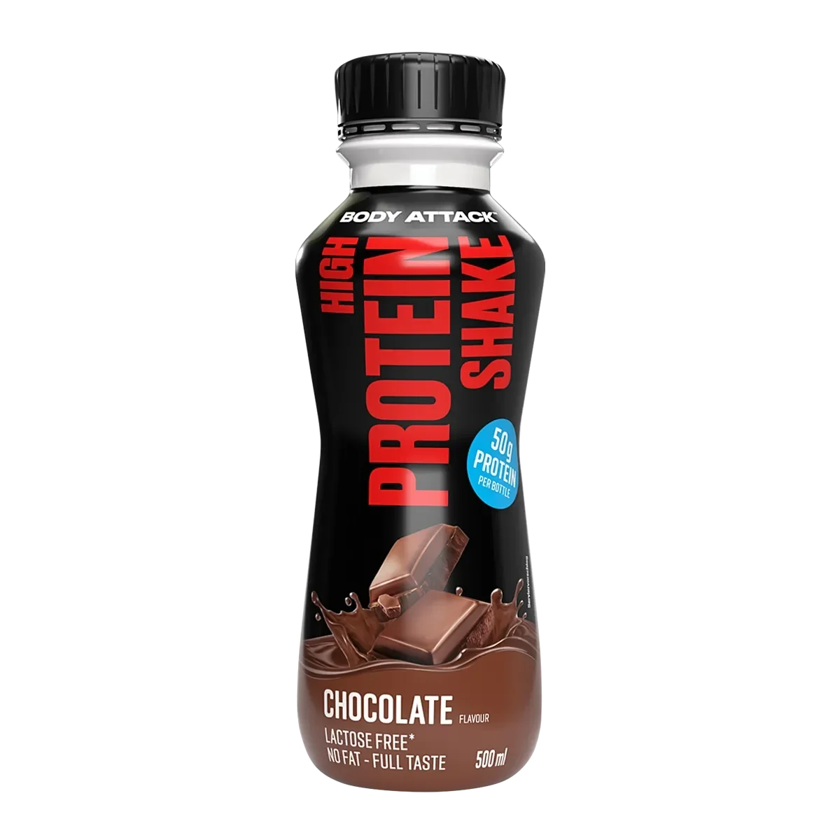 Body Attack High Protein Shake 12x500ml