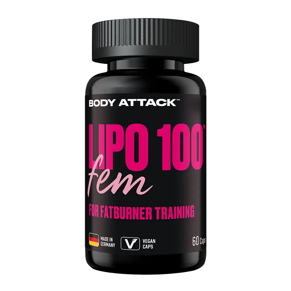 Body Attack Lipo 100 Fem 60 Kapseln