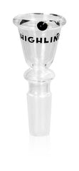 Bong Glaskopf - Highline - transparent - 19er Schliff