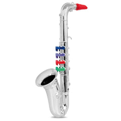 Bontempi Saxophone mit 4 farbigen Tasten, 36 cm