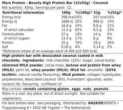 Bounty High Protein Bar (12x52g)