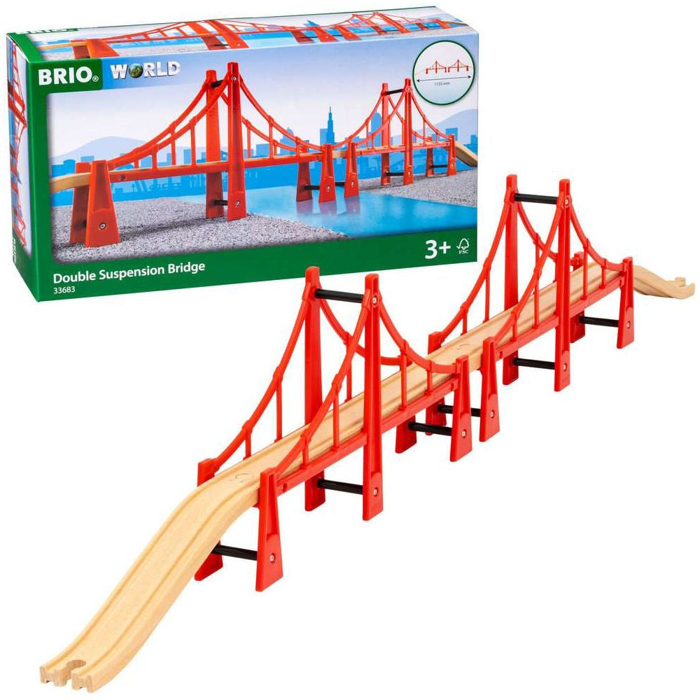 BRIO Double Suspension Bridge