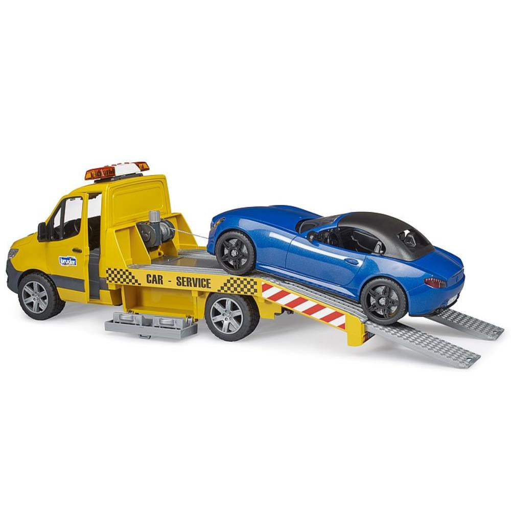 Bruder Mercedes Benz Sprinter Autotransporter mit Light & Sound Modul