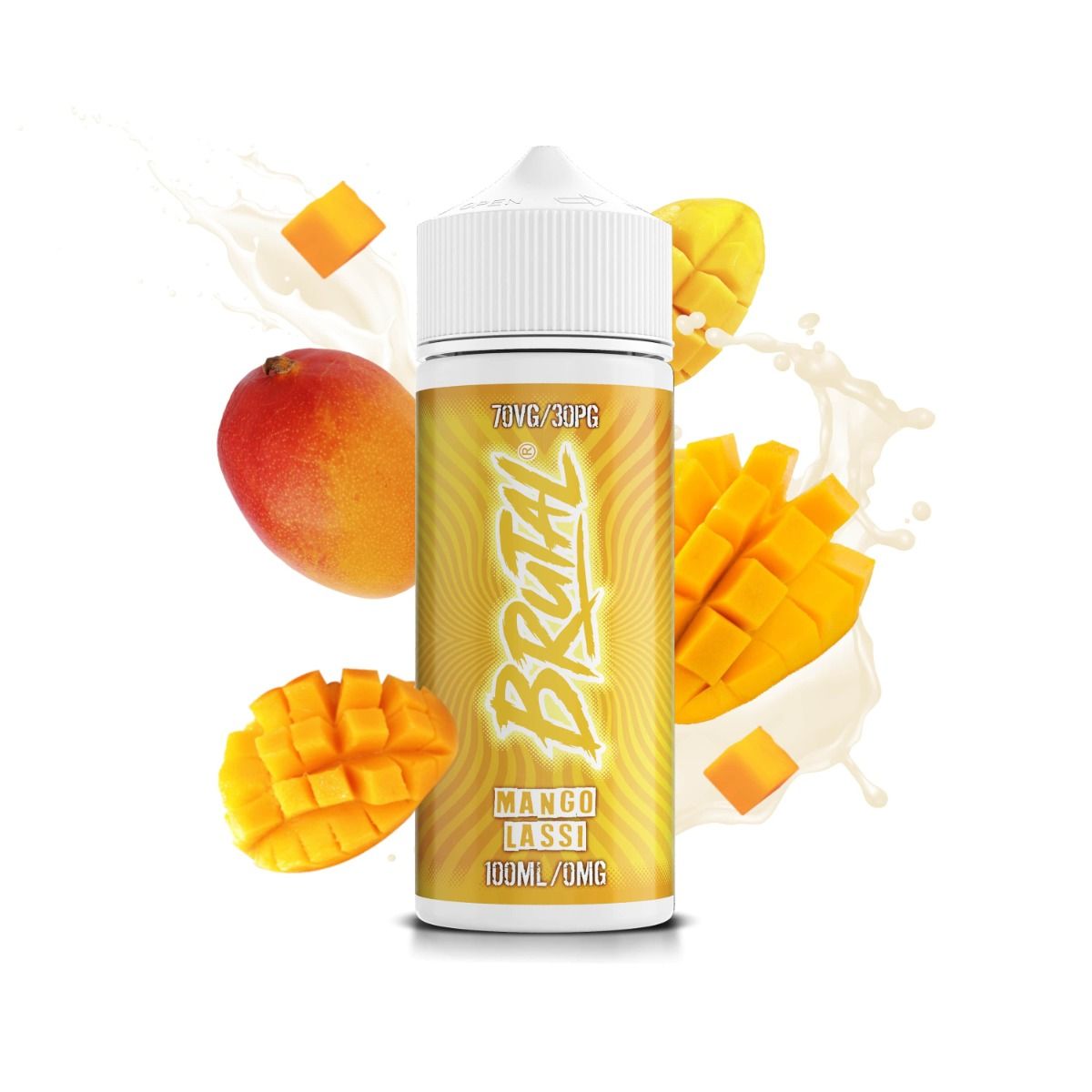 Just Juice BRUTAL DRINKS - MANGO LASSI - 100ml - Shortfill