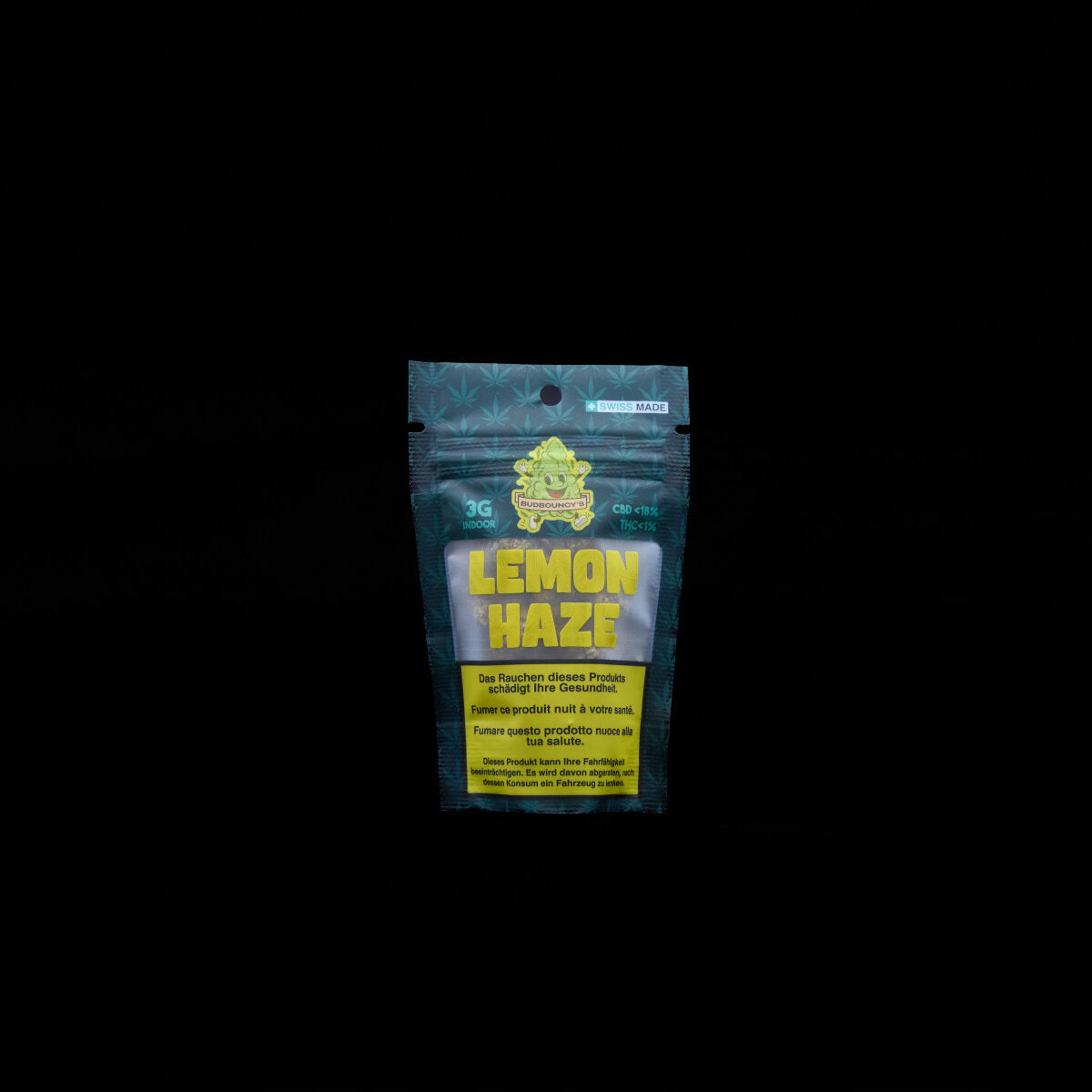 BudBouncy - Indoor CBD Blüten - Lemon Haze - 3g
