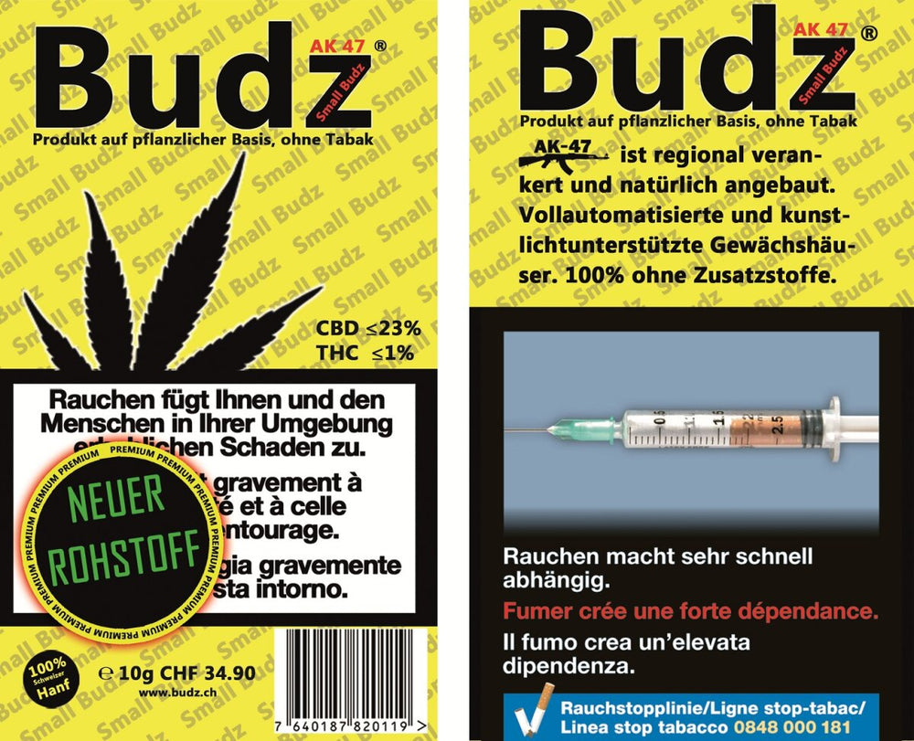 Budz - AK 47 - Indoor CBD Small Buds - 10g