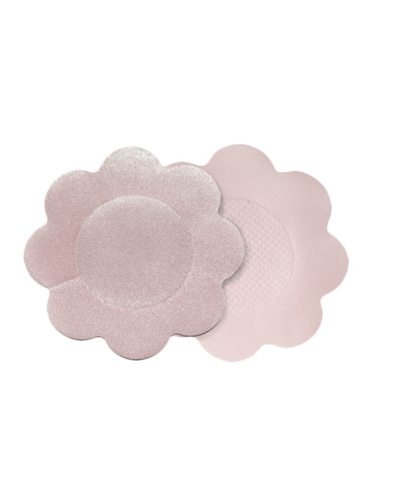 Bye Bra - Breast Lift & Nippelabdeckungen aus Seide D-F - Nude (3 Paar)