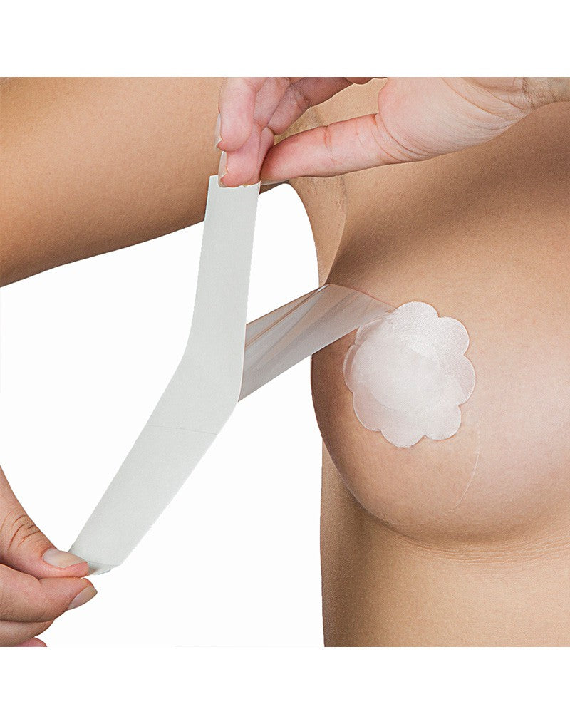 Bye Bra - Perfektes Dekolletéband A-F - Nude (3-6 Paar)