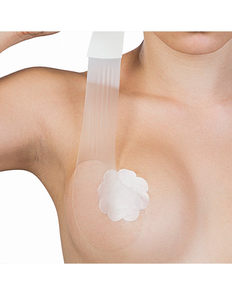 Bye Bra - Perfektes Dekolletéband A-F - Nude (3-6 Paar)