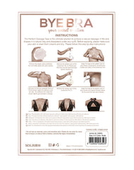 Bye Bra - Perfektes Dekolletéband A-F - Nude (3-6 Paar)