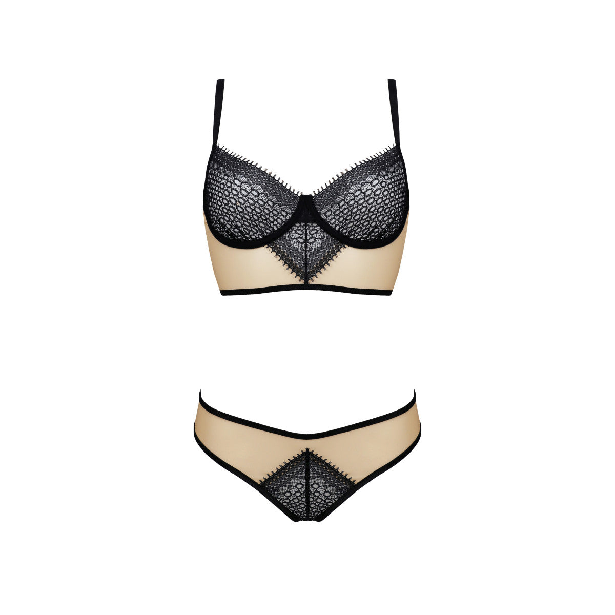 CA Denerys 2pcs set beige-black
