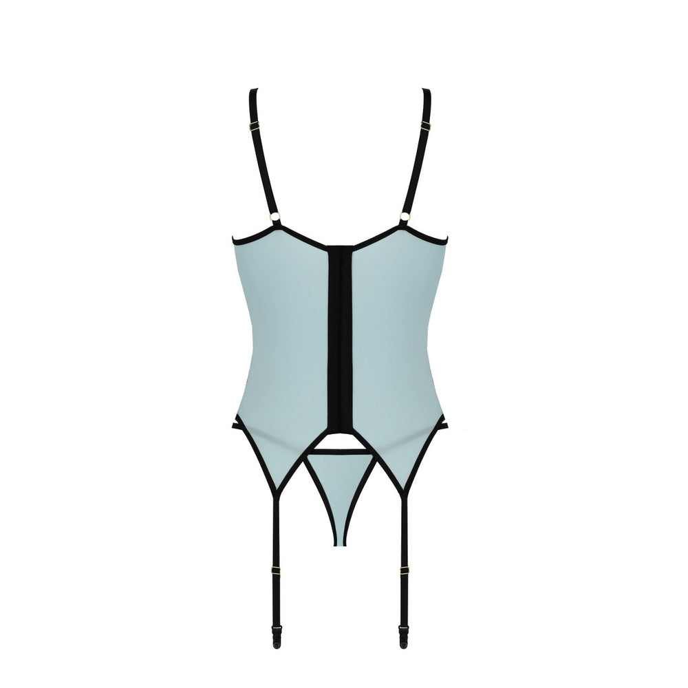 CA Sidra corset & thong mint