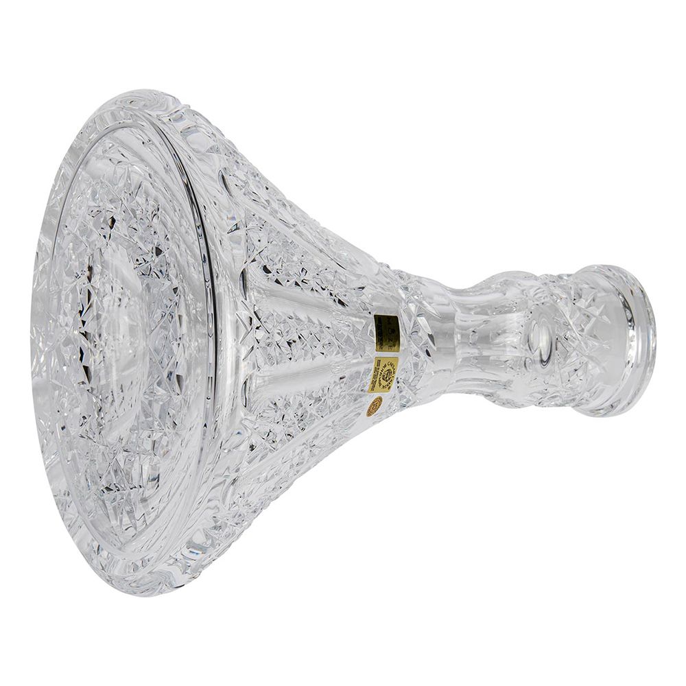 Caesar Crystal Steckbowl Cone - Vertical - Clear