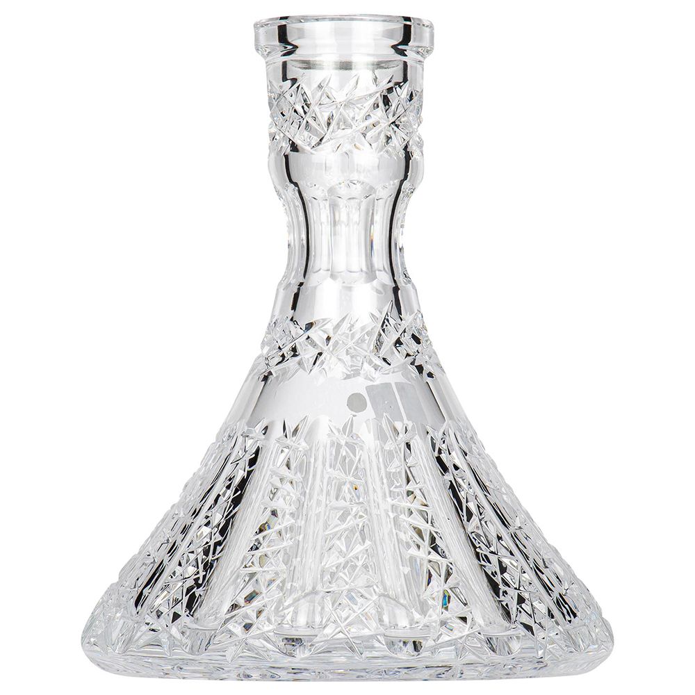 Caesar Crystal Steckbowl Cone - Vertical - Clear